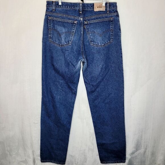 Vintage 90s Levi's Orange Tab Relaxed Fit Jeans Size 38 x 34 - Picture 4 of 9